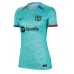 Barcelona Ferran Torres #7 Replica Third Shirt Ladies 2023-24 Short Sleeve
